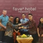 Fave Hotel Palembang resmi bertransformasi menjadi Fave+ Hotel Palembang melalui Rebranding Ceremony, Sabtu (6/12/2025), yang dihadiri CEO Archipelago International John Flood serta jajaran manajemen.