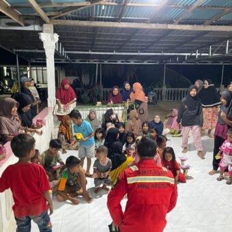 Trauma Healing Dukung Pemulihan Psikologis Anak Korban Banjir Sumatera.
