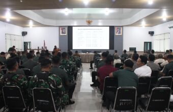 Korem 044/Gapo Gelar RAT Koperasi Kartika Gapo, Bahas Kesejahteraan Anggota Korem 044/Gapo menggelar Rapat Anggota Tahunan (RAT) Primer Koperasi Kartika Gapo Tutup Buku Tahun 2025 yang berlangsung di Aula Makorem 044/Gapo, Jalan Jenderal Sudirman Km 4, Kota Palembang, Senin (12/1/2026).