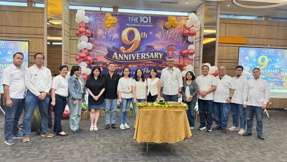 9 Tahun THE 1O1 Hotel Palembang Rajawali, Perkuat Kepedulian Lingkungan dan Kebersamaan THE 1O1 Hotel Palembang Rajawali Rayakan 9 Tahun dengan CSR dan Apresiasi Karyawan