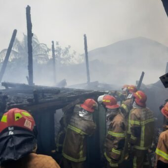 Diduga Gegara Membakar Sampah di Bawah Rumah Panggung, 17 Jiwa di Lawang Kidul Palembang Kehilangan Tempat Tinggal