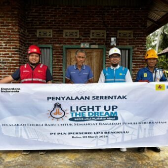 PLN Hadirkan Listrik Gratis bagi Warga Semidang Alas Maras Lewat Program Light Up The Dream