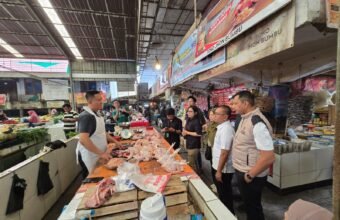 Jelang Idulftri Satgas Pangan Pastikan Stok dan Harga Bapokting di Palembang Terkendali
