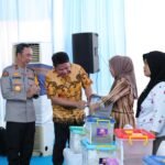 Jelang Lebaran Polri–Bulog Salurkan 135 Ton Beras di Sumsel Lewat Gerakan Pangan Murah