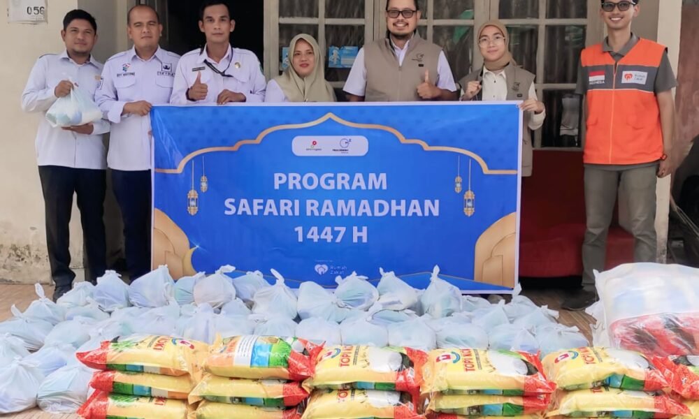Ramadan Berbagi, Medco E&P Salurkan 565 Paket Sembako kepada Masyarakat di Muba dan Banyuasin Ramadan Berbagi, Medco E&P Salurkan 565 Paket Sembako kepada Masyarakat di Musi Banyuasin dan Banyuasin