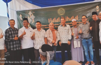 Penuh Kebersamaan, Alumni Universitas Muhammadiyah Palembang Halal Bihalal dengan Doorprize Umroh