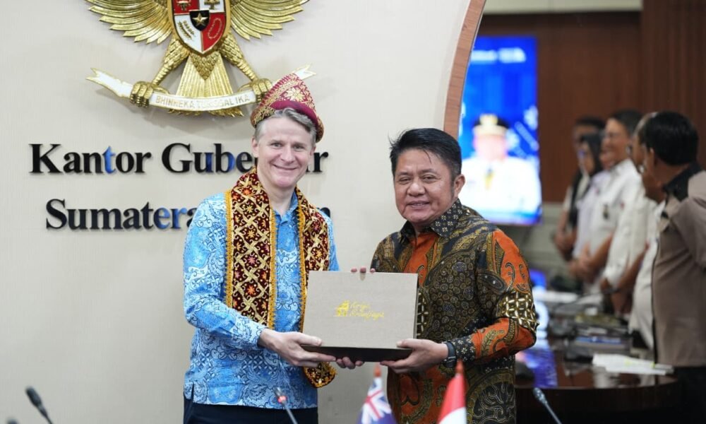 Gubernur Herman Deru Perkuat Kemitraan Sumsel–Australia, Dorong Pengembangan Sanitasi dan Ekspor Kopi