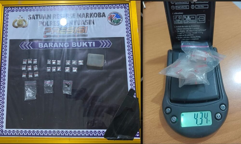 Polisi Tangkap Tangan Petani di Pulau Rimau, Amankan Sabu 20 Paket Polisi Tangkap Tangan Petani di Pulau Rimau, Amankan Sabu 20 Paket