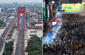 Warga Padati Jalanan, Uji Coba CFD dan CFN di Palembang Sukses, UMKM Menggeliat Warga Padati Jalanan, Uji Coba CFD dan CFN di Palembang Sukses, UMKM Menggeliat