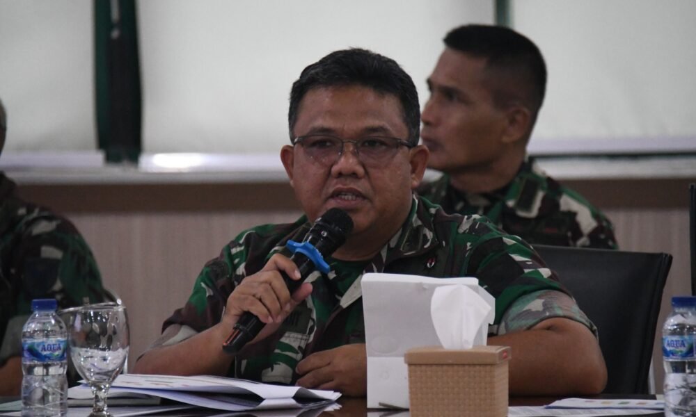 Dandim Paparkan Progres KDKMP dan Jembatan, Danrem 044/Gapo Minta Akselerasi Paparan Dandim Ungkap Progres KDKMP dan Jembatan, Danrem 044/Gapo Minta Akselerasi