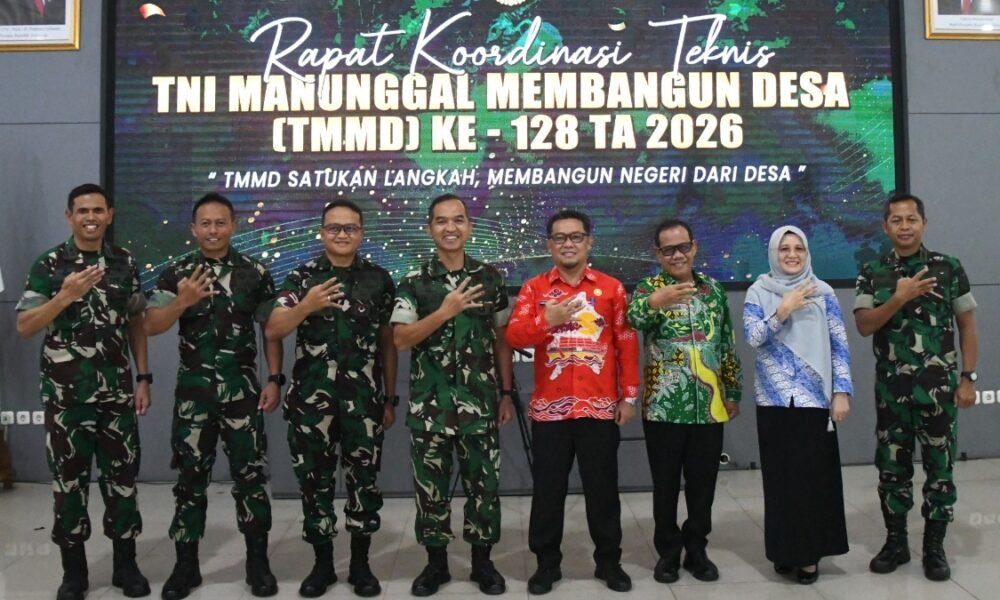 Korem 044/Gapo Pastikan Kesiapan Rakornis TMMD ke-128 Maksimal Korem 044/Gapo Pastikan Kesiapan Rakornis TMMD ke-128 Maksimal
