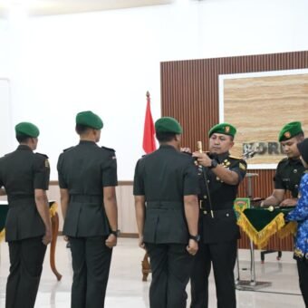 Dinamika Organisasi, Dua Dandim di Jajaran Korem 044/Gapo Resmi Berganti Dinamika Organisasi, Dua Dandim di Jajaran Korem 044/Gapo Resmi Berganti