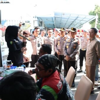 Kedai ADO Presisi Diresmikan, Driver Ojol Jadi Mitra Strategis Kamtibmas