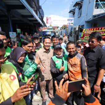 Dukung Kesejahteraan Driver Ojol, Ratu Dewa Hadiri Peresmian Kedai ADO dan Siapkan 500 SIM Gratis