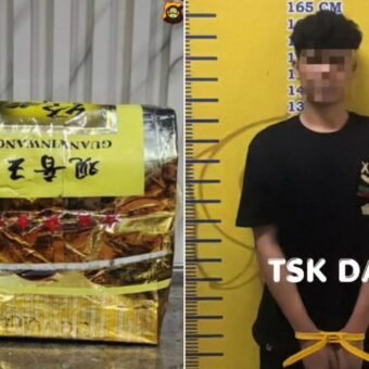 Kurir 1 Kg Sabu Diringkus Polda Sumsel di Kamar Hotel Berbintang di Palembang