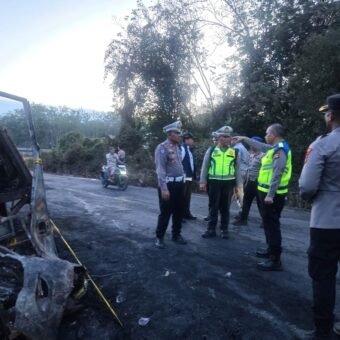Polda Sumsel Paparkan Kronologi Tabrakan Bus ALS vs Truk Tangki yang Tewaskan 16 Orang di Jalan Lintas Muratara