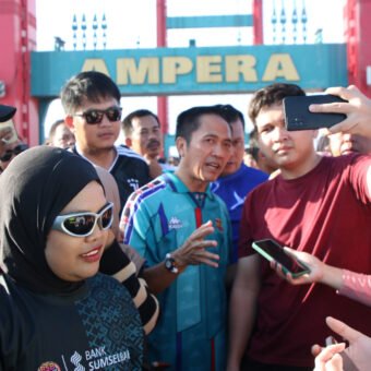 CFD Jembatan Ampera Menjelma Jadi Destinasi Wisatawan, Ratu Dewa: Rencanakan Jadi Agenda Mingguan