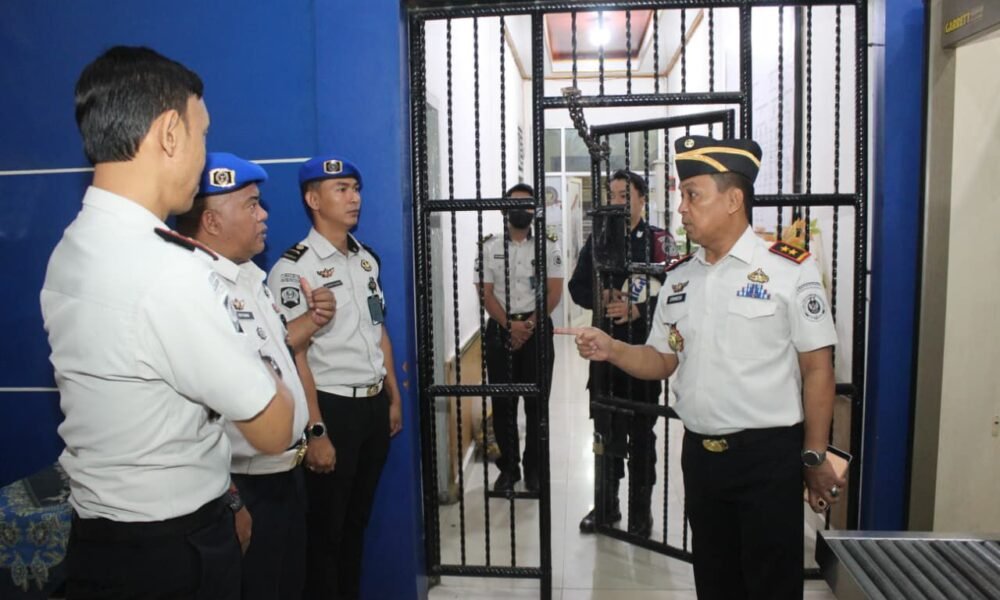 Perkuat Pengawasan Internal, Kanwil Ditjenpas Sumsel Sidak di Rutan Palembang Perkuat Pengawasan Internal, Kanwil Ditjenpas Sumsel Sidak di Rutan Palembang