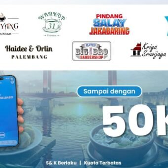 Sambut HUT Sumsel ke-80, Bank Sumsel Babel Hadirkan Promo QRIS di Merchant Favorit Palembang Sambut HUT Sumsel ke-80, Bank Sumsel Babel Hadirkan Promo QRIS di Merchant Favorit Palembang