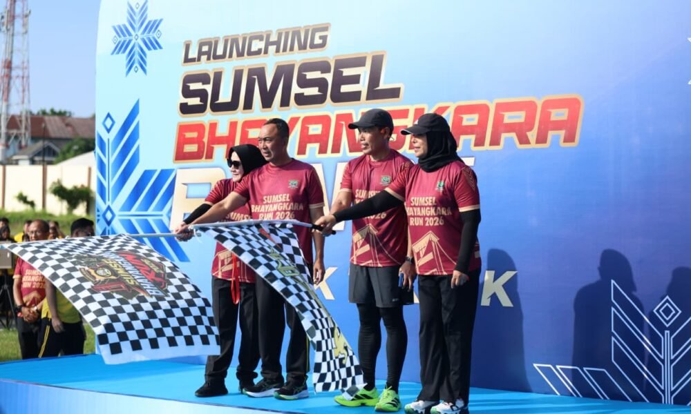 Polda Sumsel Luncurkan Sumsel Bhayangkara Run 2026 dengan Total Hadiah Ratusan Juta Rupiah Polda Sumsel Luncurkan Sumsel Bhayangkara Run 2026 dengan Total Hadiah Ratusan Juta Rupiah