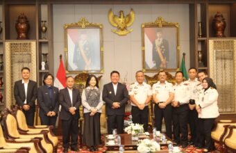 Perkuat Sinergi Pemasyarakatan, Karutan Palembang Dampingi Kakanwil Ditjenpas Sumsel Audiensi dengan Gubernur