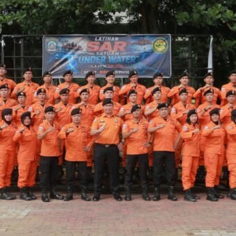 Buka Latihan Satuan Under Water Tahun 2026, Kepala Kantor SAR Palembang: Tingkatkan Kemampuan Personel
