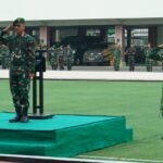 Tegakkan Profesionalisme, Asops Kasdam II/Sriwijaya Pimpin Upacara dan Defile Pasukan Makodam II/Swj