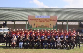 Komitmen Jaga Ketahanan Energi, Hulu Migas Tanamkan Wawasan Kebangsaan Lewat Diksar Bela Negara Angkatan IV Tahun 2026 KK Migas bersama KKKS Medco E & P Indonesia (Medco E&P) dan KKKS Sele Raya Merangin Dua (SRMD) menggelar sosialisasi usaha hulu migas kepada siswa sekolah menegah atas bersama Batalyon Arhanud 12/SBP. (Foto: Yulie/Sriwijayaterkini.co)