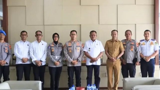 Memperkuat Sinergi, Wali Kota Prabumulih H. Arlan Sambut Hangat Kapolres Baru AKBP Gunarto