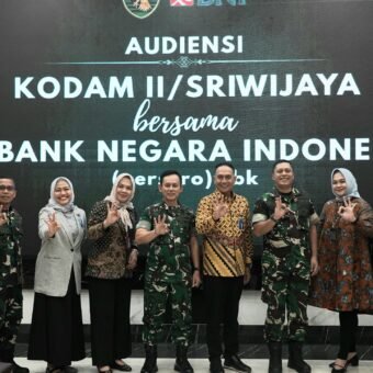 Pangdam II/Swj Terima Audiensi Bank BNI, Perkuat Kolaborasi untuk Ketahanan Ekonomi dan Pembangunan Berkelanjutan