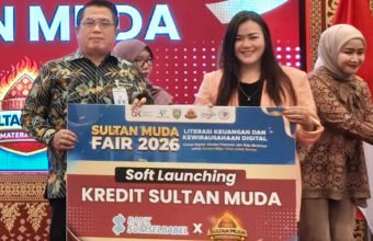 Bank Sumsel Babel Bersama OJK Sumsel Luncurkan Kredit Sultan Muda 2026, Dorong Lahirnya Generasi Wirausaha Baru Bank Sumsel Babel Bersama OJK Sumsel Luncurkan Kredit Sultan Muda 2026. (Foto: Yulie/previews.sriwijayaterkini.id)