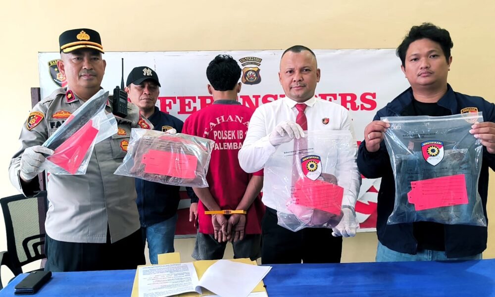 Polisi Ringkus Pelaku Pembacokan Pria hingga Tewas di Palembang, Motif Diduga Terkait Utang Sabu
