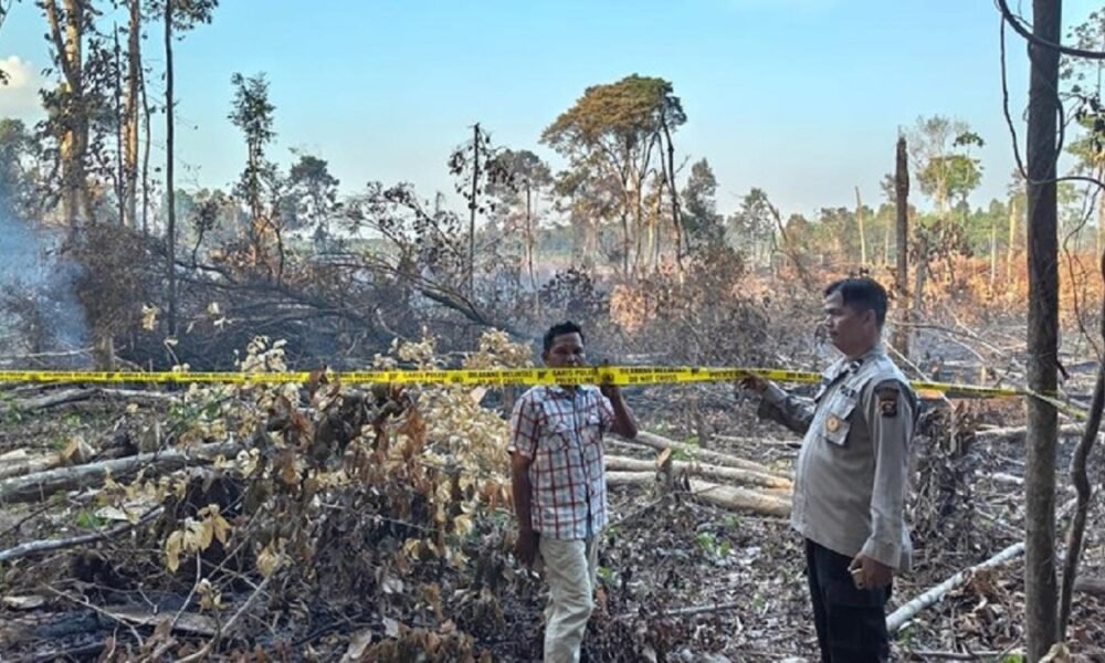Polisi Amankan Pelaku Pembakaran Lahan di Musi Rawas, Enam Karhutla Terjadi Selama Juli 2026