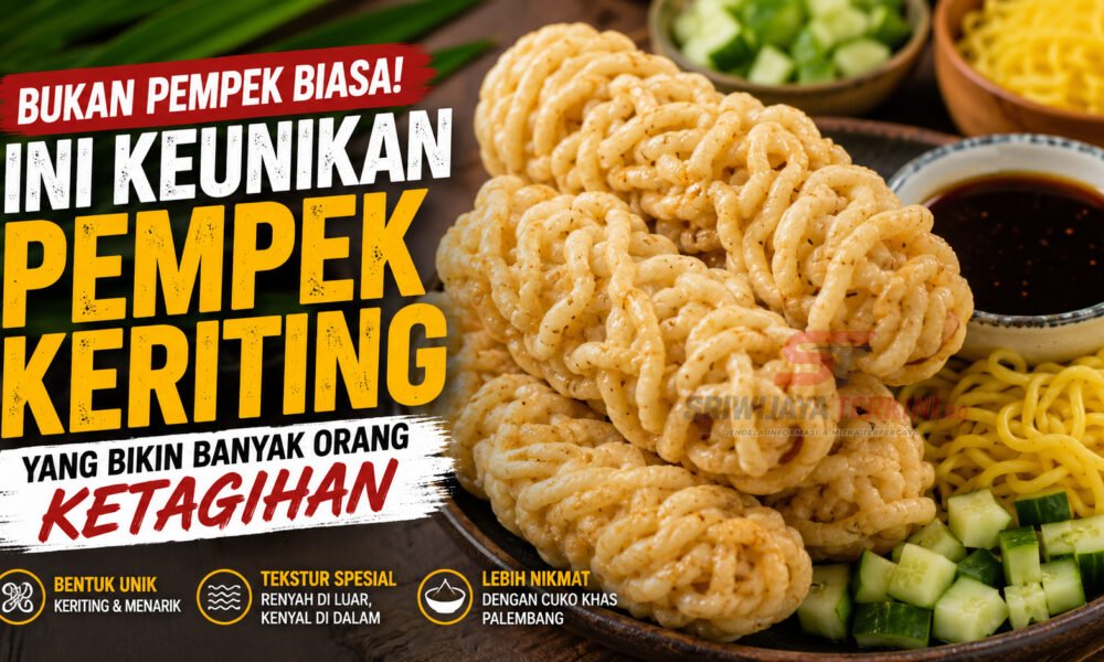 Bukan Pempek Biasa! Ini Keunikan Pempek Keriting yang Bikin Banyak Orang Ketagihan Pempek Keriting yang Bikin Banyak Orang Ketagihan. (Foto: ilustrasi)