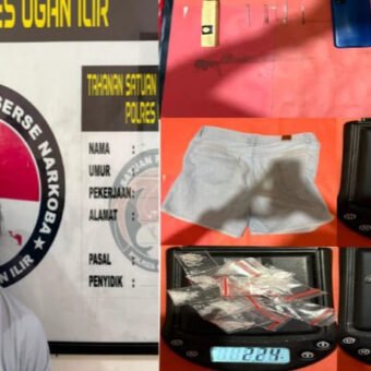 Polres Ogan Ilir Gagalkan Peredaran Sabu, Seorang Perempuan Diamankan Bersama Puluhan Paket Narkotika