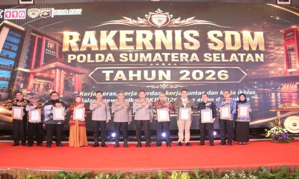 Polda Sumsel Apresiasi Polres Berprestasi dan Mitra Strategis Pendukung Ketahanan Pangan Nasional