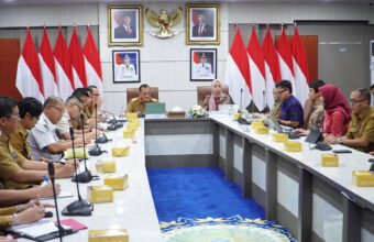 Sekda Sumsel Edward Candra Buka Diskusi Kajian Studi Lobbying Politik dan Regulasi Bersama KPK RI