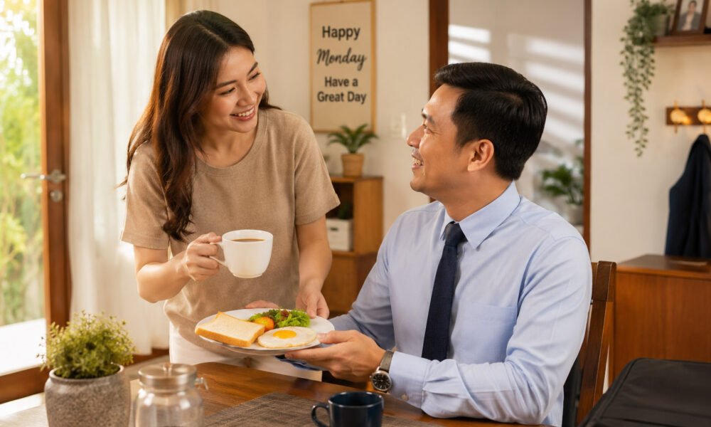 7 Cara Membuat Suami Semangat Mengawali Hari Senin agar Lebih Produktif dan Bahagia
