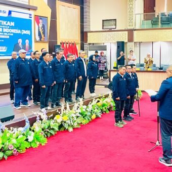JMSI Sumsel Periode 2025-2030 Resmi Dilantik, Komitmen Wujudkan Pers Digital Profesional