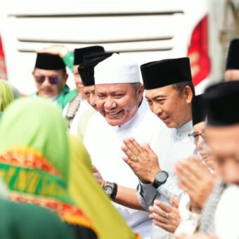 Gubernur Herman Deru Lepas 150 Delegasi PWNU Sumsel Menuju Muktamar Ke-35 NU di Jombang
