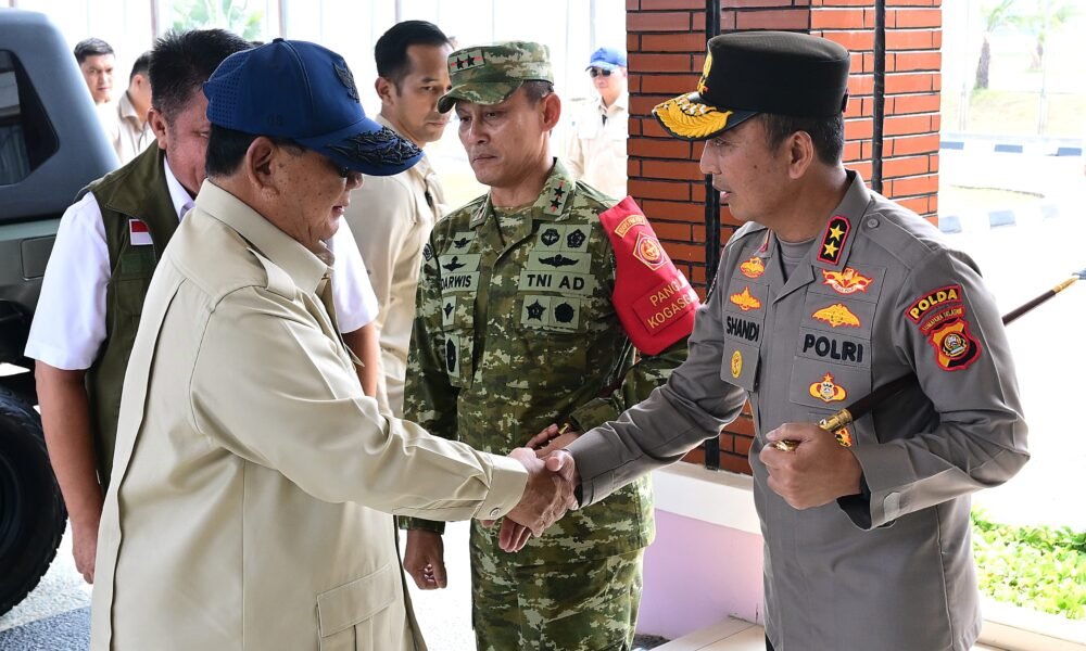 Presiden Pimpin Ratas Karhutla di Palembang, Kapolda Sumsel Hadir Bersama Forkopimda