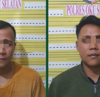 Hanya Hitungan Jam, Satreskrim Polres OKU Selatan Berhasil Ungkap Kasus Pembunuhan Plt KUA, Dua Pelaku Diamankan Di Mapolres OKU Selatan