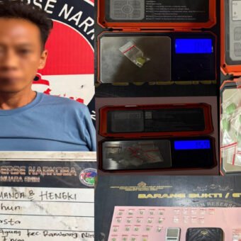 Edarkan Sabu dan Ekstasi Logo Minions, Wiraswasta di Muara Enim Diciduk Polisi