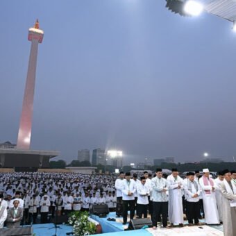 100.000 Jemaah Hadiri Zikir dan Doa Kebangsaan di Monas, Wujud Syukur atas Kemerdekaan Indonesia