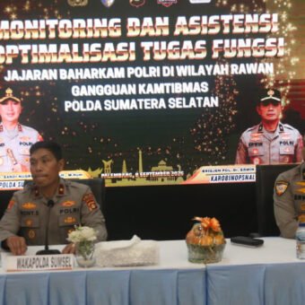 Baharkam Polri Turun Langsung ke Sumsel, Wilayah Rawan Kamtibmas Jadi Sorotan
