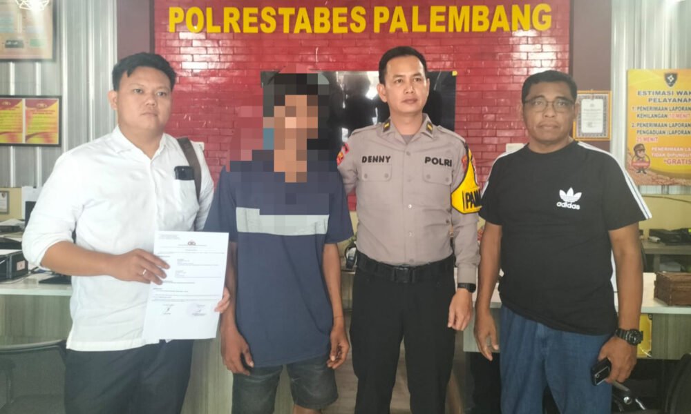 Pemuda 22 Tahun di Palembang Diamankan Polisi Usai Bakar Lahan di Kalidoni