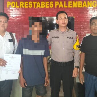 Pemuda 22 Tahun di Palembang Diamankan Polisi Usai Bakar Lahan di Kalidoni