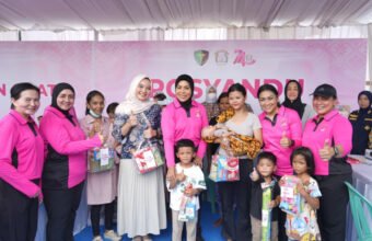 Bhayangkari Sumsel Gelar Aksi Sosial, 4.000 Paket Sembako Dibagikan ke Masyarakat