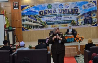 Sambut Mahasiswa Baru, Kajari Pagar Alam Jadi Narasumber PKKMB Universitas Lembah Dempo