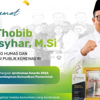 Thobib Al Asyhar Raih Penghargaan Kepemimpinan Komunikasi Pemerintah di KHP 2026